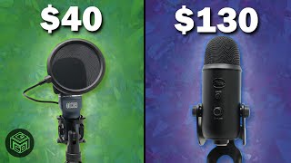 $40 Tonor TC-777 vs $130 Blue Yeti | The Best Beginner USB Mic for Streamers and Podcasts
