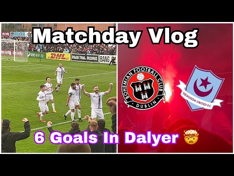 Bohemians 4-2 Drogheda | Matchday Vlog | GOALRUSH AT DALYMOUNT 🤯