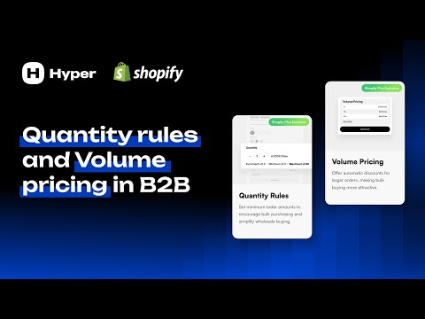 How to Set up Quantity Rules and Volume Pricing in B2B