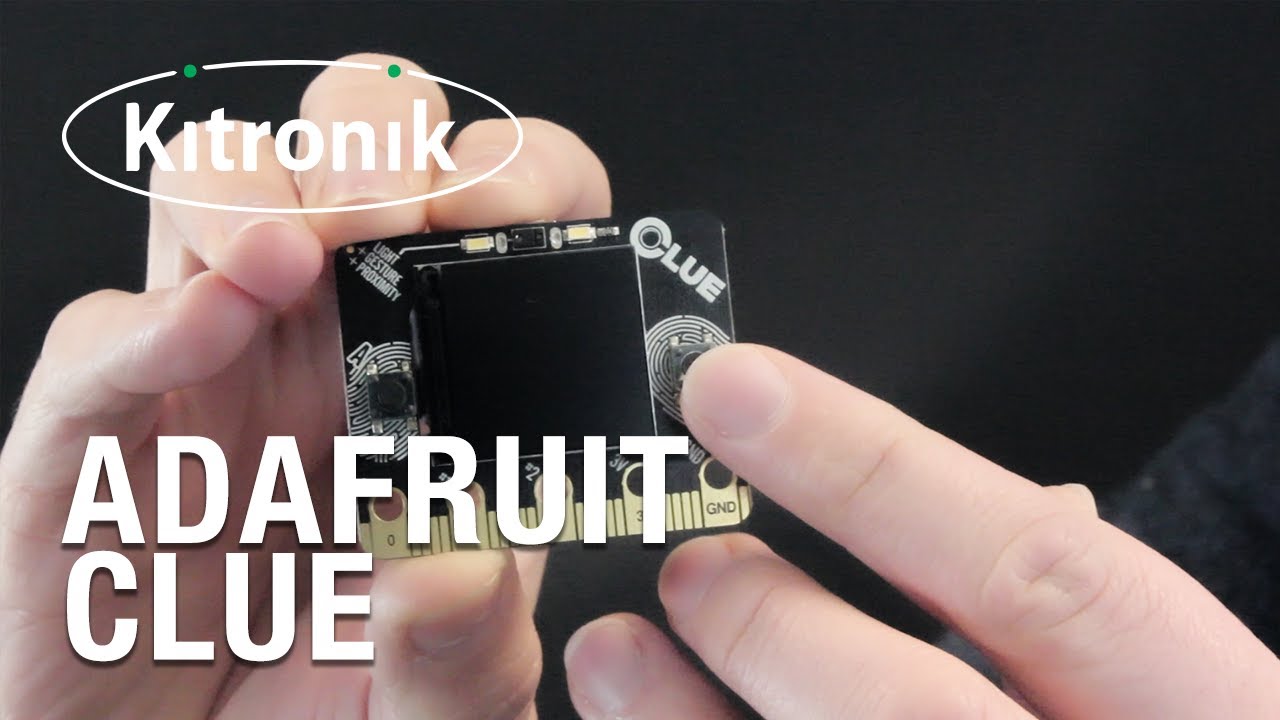 Adafruit CLUE nRF52840 Express with Bluetooth from Kitronik