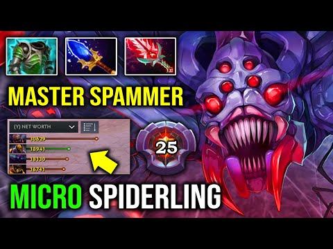 Amazing Micro Tier 5 Brood Spammer RAMPAGE x2 Enemy Networth Crazy 1K XPM Ridiculous Farm DotA 2
