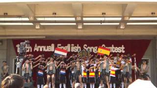 preview picture of video '立人高中第11屆英文歌唱比賽 401-Wavin'Flag(FIFA WORLD CUP).wmv'