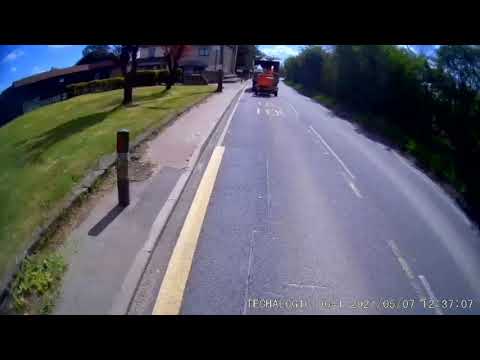 Bad driving around cyclist 7.5.21