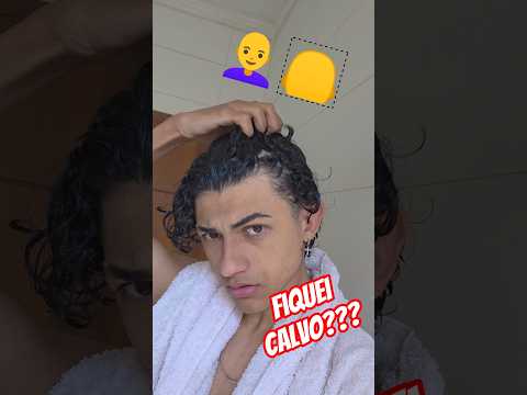 EU TIREI MINHA TRANÇAS E QUASE FIQUEI CALVO!!!#shorts