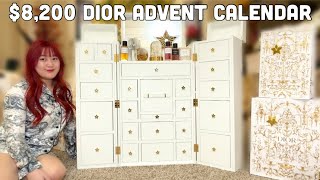 $8,200 Dior Advent Calendar🌟✨ ONLY 120 Pieces In The Whole World! Dior Snow Globe Giveaway
