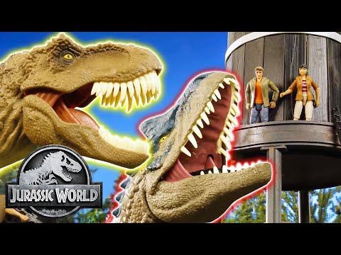 Wild Dinosaurs Reach a New Level of Evolution! 🦖 | Jurassic World | Epic Evolution | Mattel Action!