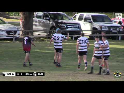 2019 Group 7 RL Under 18s Round 18 Highlights - Berry-Shoalhaven Heads vs Kiama Knights