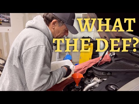 How to refill the DEF (diesel exhaust fluid) for an E70 BMW X535D.