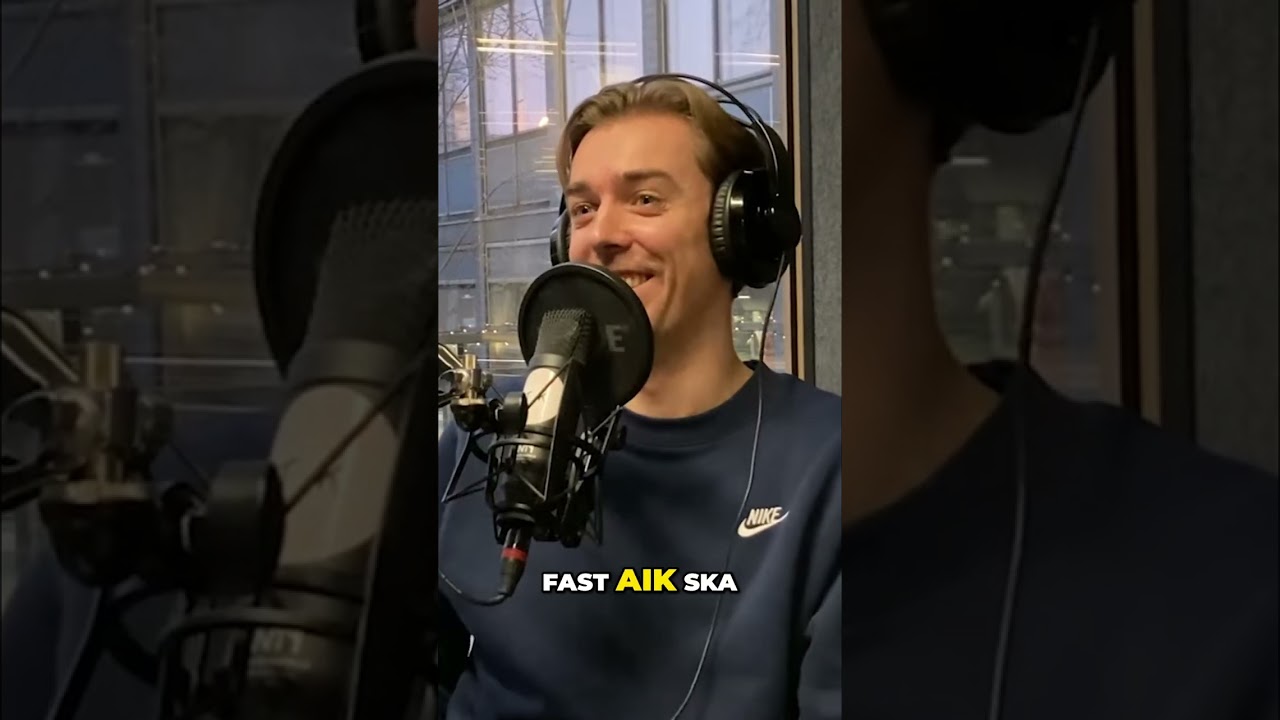 AIKs tränarkandidat extremt flygrädd 😂 #shorts