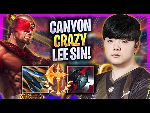 CANYON IS SO CRAZY WITH LEE SIN! - GEN Canyon Plays Lee Sin JUNGLE vs Kindred! | Season 2024