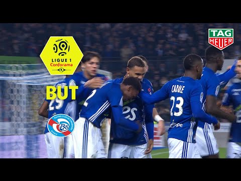But Lebo MOTHIBA (51') / RC Strasbourg Alsace - Toulouse FC (1-1)  (RCSA-TFC)/ 2018-19