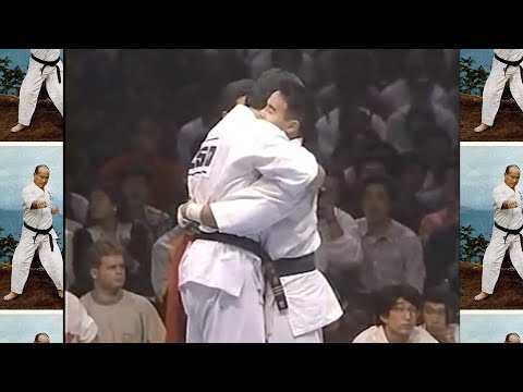 The 5th World Open Karate Tournament 1991 Final Match - Kenji Midori  VS Akira Masuda