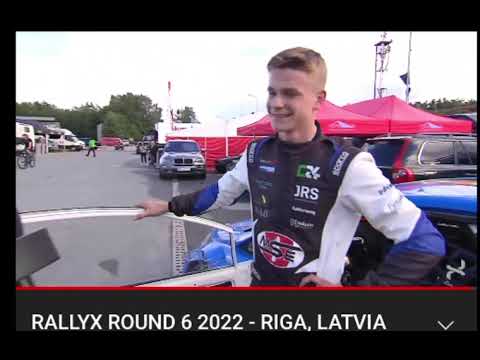 Casper Jansson Winn RallyX Round 6 Riga, Latvia