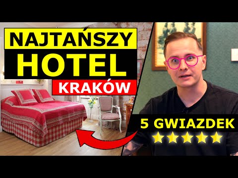 NAJTAŃSZY LUKSUSOWY HOTEL ZA 300 ZŁ W KRAKOWIE - JAK WYGLĄDA POKÓJ?!