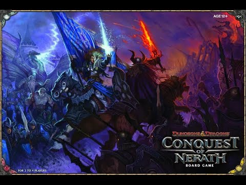 Dungeons & Dragons: Conquest of Nerath Board Game - Exploration and Overview (SFFS)
