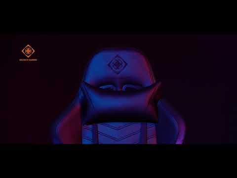 Žaidimų kėdė Deltaco GAM-080 Gaming Chair, PU oda, su RGB pašvietimu, Juoda video