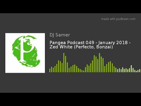 Pangea Podcast 049 - January 2018 - Zed White (Perfecto, Bonzai)