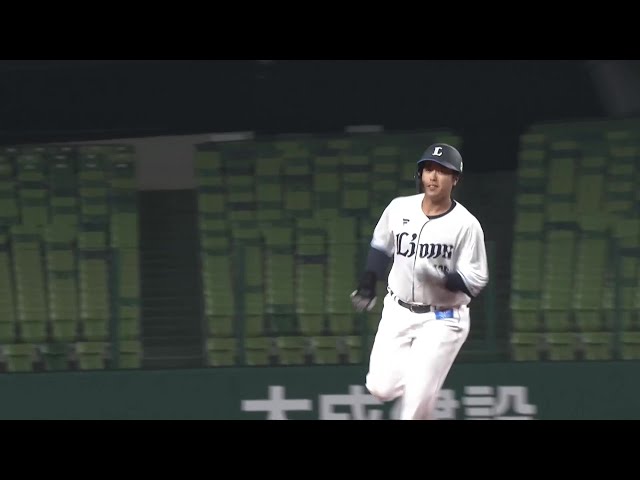 【ファーム】支配下登録へアピール!! ライオンズ・仲三河優太が第4号となるソロホームランを放つ!! 2025年4月23日 埼玉西武ライオンズ 対 横浜DeNAベイスターズ