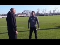 Thierry Henry and Eden Hazard talk wing play
