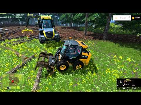 Farming Simulator 15 multiplayer with  BILLSTMAXX and  the guys