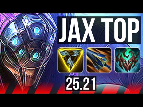 JAX vs DR. MUNDO (TOP) | KR Master | 25.21