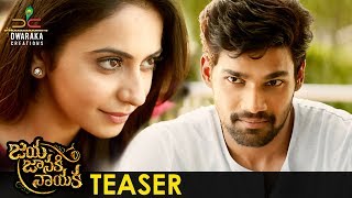 Boyapati’s Jaya Janaki Nayaka Teaser