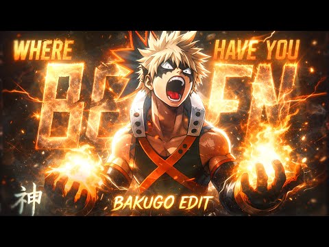 The Best MHA Edit Of ALL Time / Where Have You Been / GOJO神