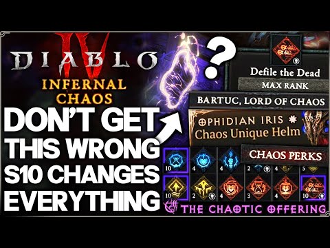 Diablo 4 - WARNING: ALL Game Changing Season 10 Changes - New OP Uniques, PTR & Every Class Guide!