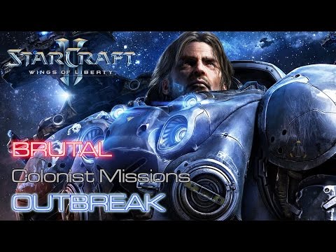 Starcraft II: Wings of Liberty - Brutal - Colonist - Mission 7: Outbreak A