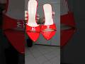 Red Shiny Mules