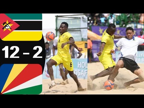 Mozambique Vs Seychelles (12 - 2) – Match Highlights and Goals – 𝐂𝐎𝐒𝐀𝐅𝐀 𝐁𝐄𝐀𝐂𝐇 𝐒𝐎𝐂𝐂𝐄𝐑