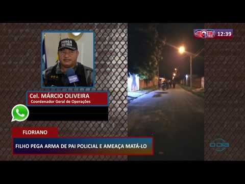 ROTA DO DIA 18 03 20  Filho pega arma de pai policial e ameaça mataÌ lo