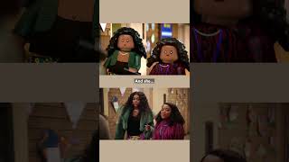 Lego Abbott - Janine's Mom (Comparison) #lego #animation #abbottelementary