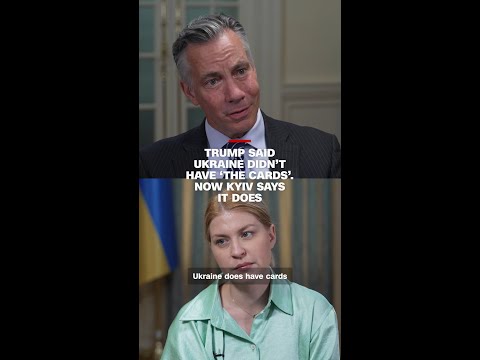 Trump said Ukraine didn’t have ‘the cards’. Now Kyiv says it does