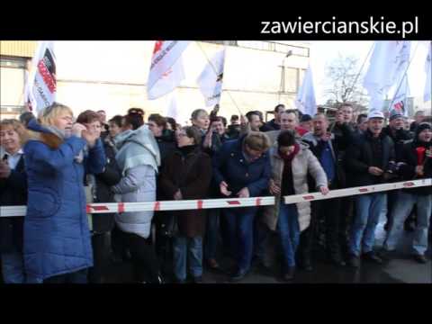 zawiercianskie.pl - Koniec strajku w Odlewni Żeliwa w Zawierciu