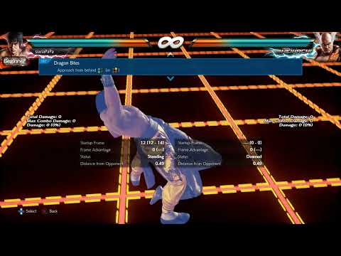 107. Dragon Bites Movement Frame Data