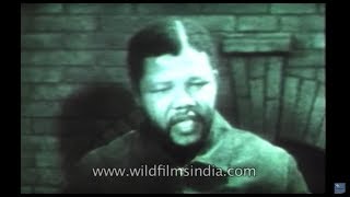 Nelson Mandela speaks about peace and non-violence, Emergency Rule in 1986