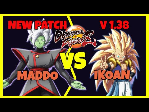 DBFZ NEW PATCH 1.38 - MADDO vs IKOAN (Baby 2, Vegito, Zamasu vs Jiren, Labcoat Android 21, Gotenks)