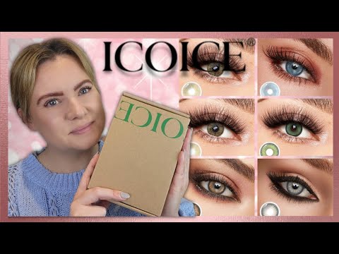 ICOICE  COLOR CONTACT LENSES REVIEW | 2023 Must Have Shades+Discount Code | Clare Walch
