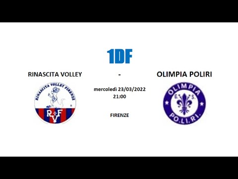 1DF - RINASCITA VOLLEY vs OLIMPIA POLIRI
