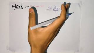 For Icse class 10th Physics,Work Definition