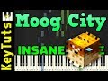 Moog City From Minecraft Insane Mode Piano Tutorial Synthesia