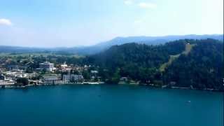 preview picture of video 'Lac de Bled en Slovénie'