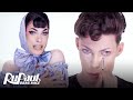 Gigi Goode’s Blue Satin Look | Makeup Tutorial | RuPaul’s Drag Race S12