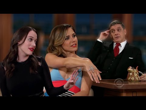 Craig Ferguson Out of Control Flirting with Female Guests (Part 2)