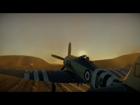 War Thunder Sea Fury FB11 (6 kills + first ace)
