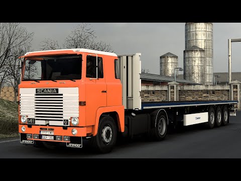 ETS2 1.46 | Promods | Scania 141 V8 | Reims 🇫🇷 - Brussels 🇧🇪