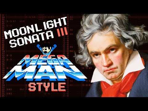 Moonlight Sonata, 3rd Movement, Beethoven - Mega Man Style 8-Bit Remix