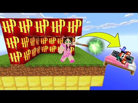 Minecraft: HARRY POTTER LUCKY BLOCK BEDWARS! - Modded Mini-Game