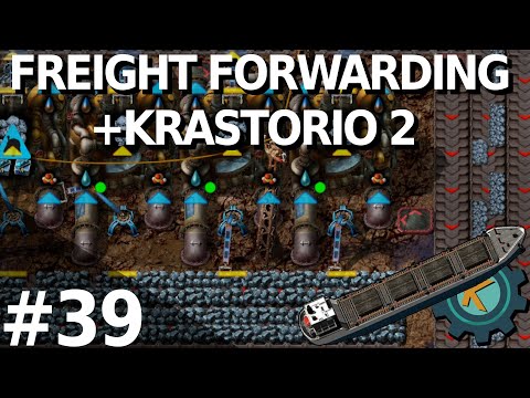 Factorio Freight Forwarding K2 20x #39 — Enriching Iron